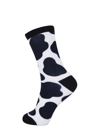 Open image in slideshow, Cow Printed Sock (2 Colors)
