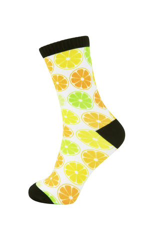 Open image in slideshow, Citrus Printed Sock
