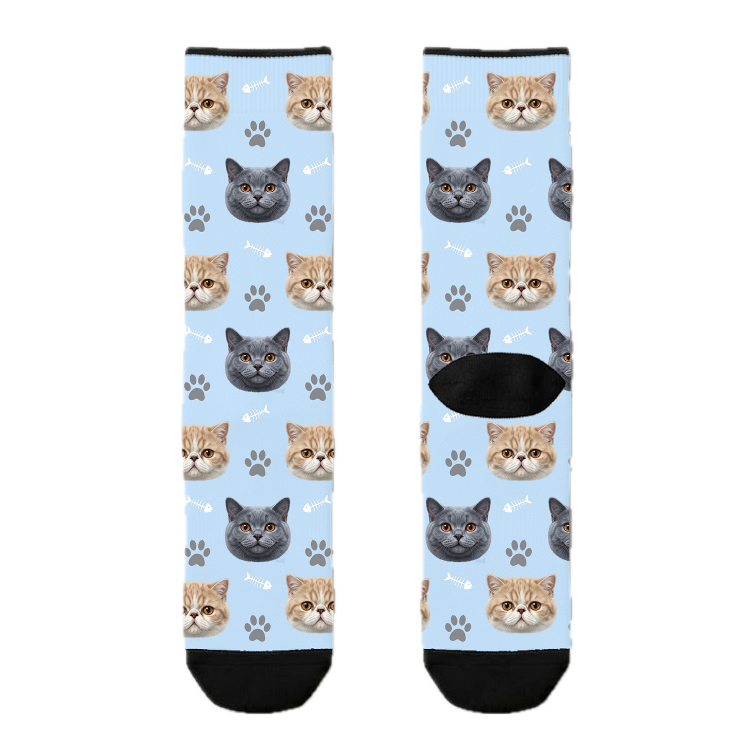 Custom Cat Socks