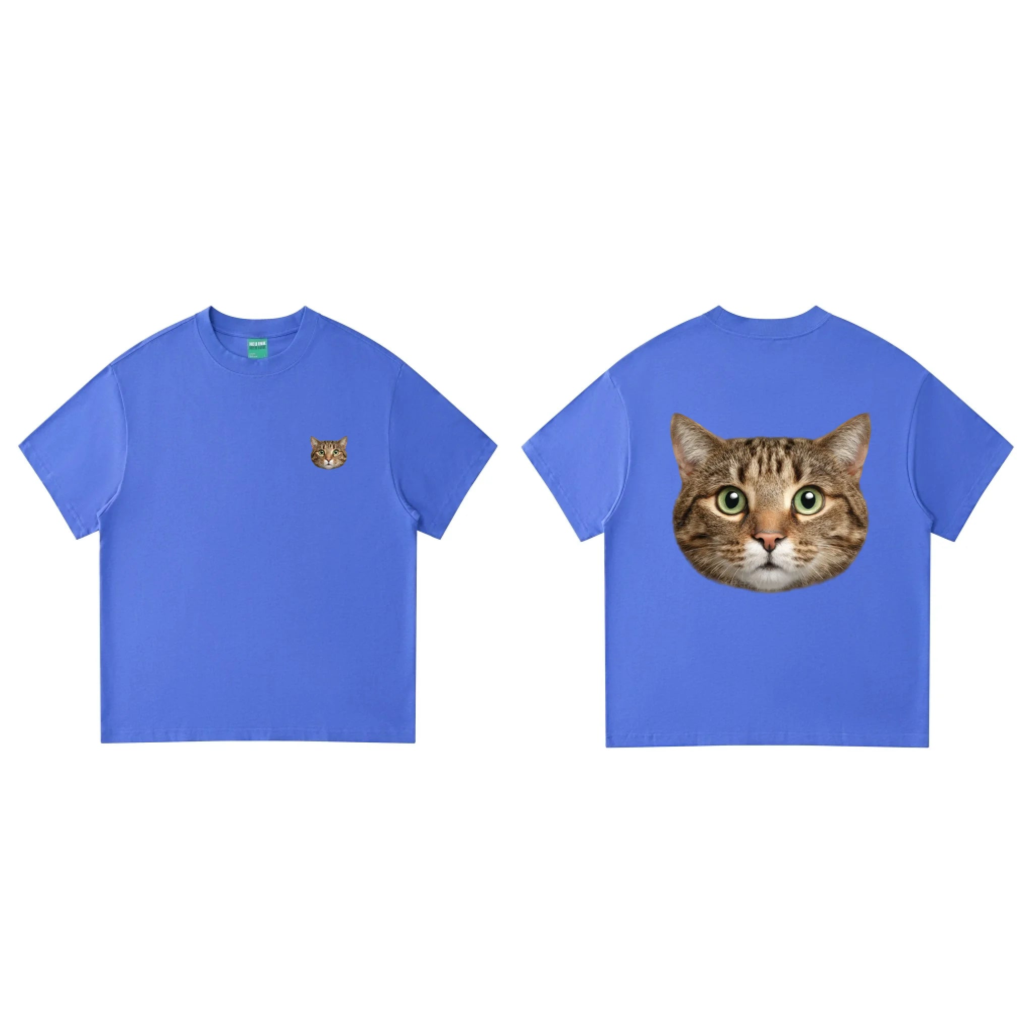 Flower Blue正反两面