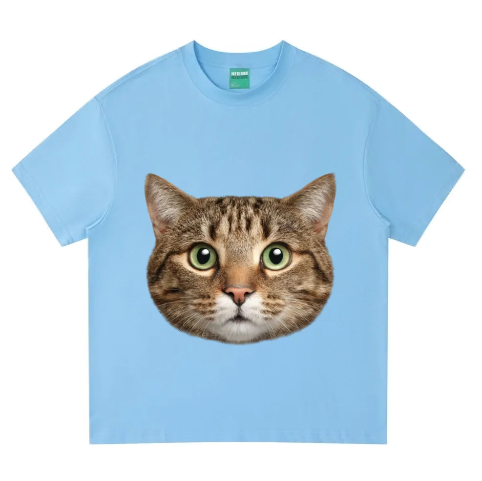 Custom Front Pet Printed Essential T-Shirt