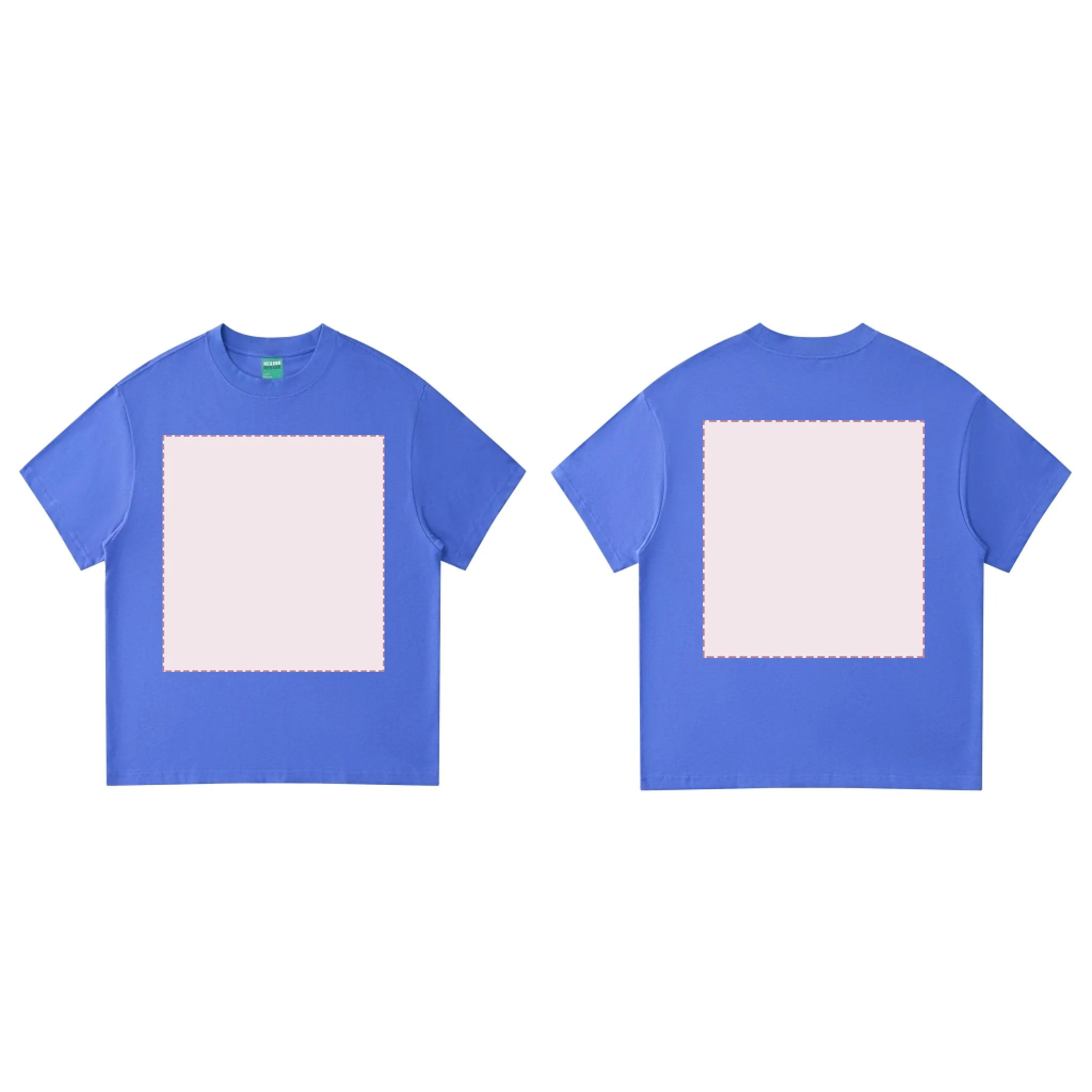 Flower Blue正反两面