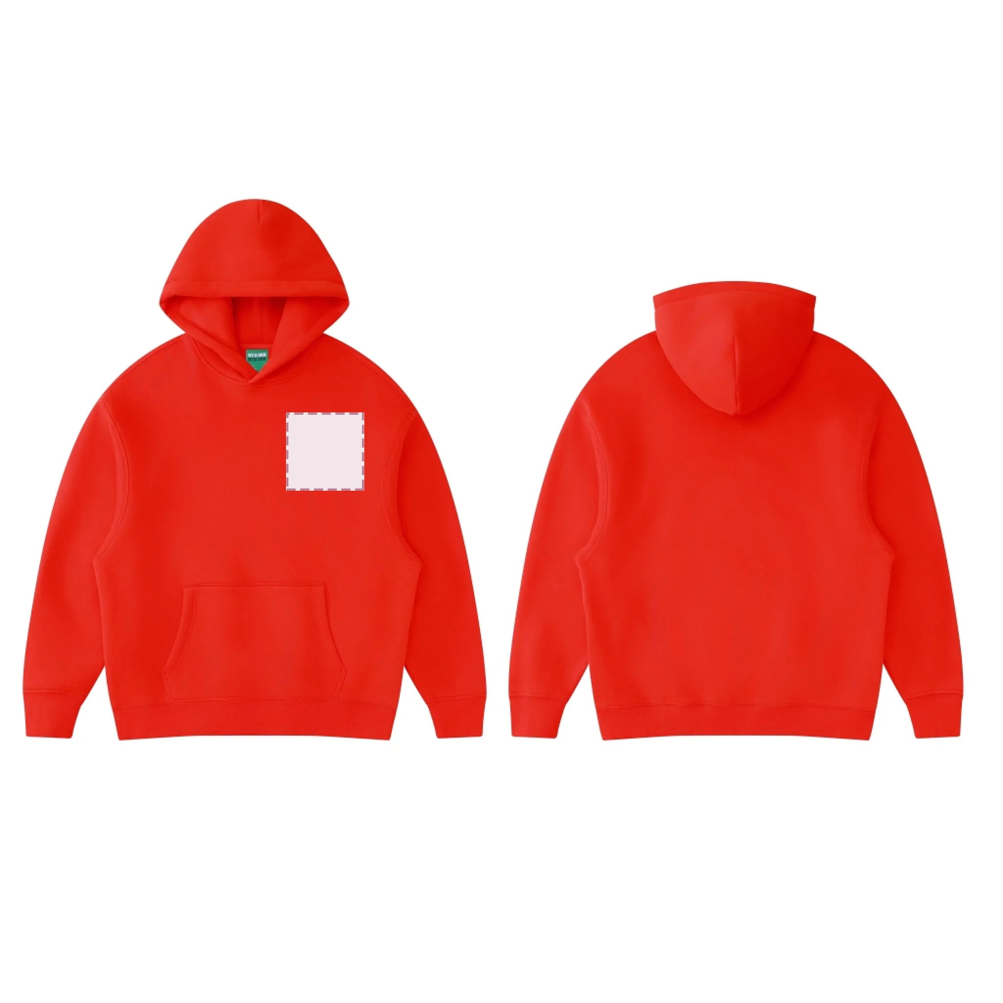 Red_Essential Hoodie