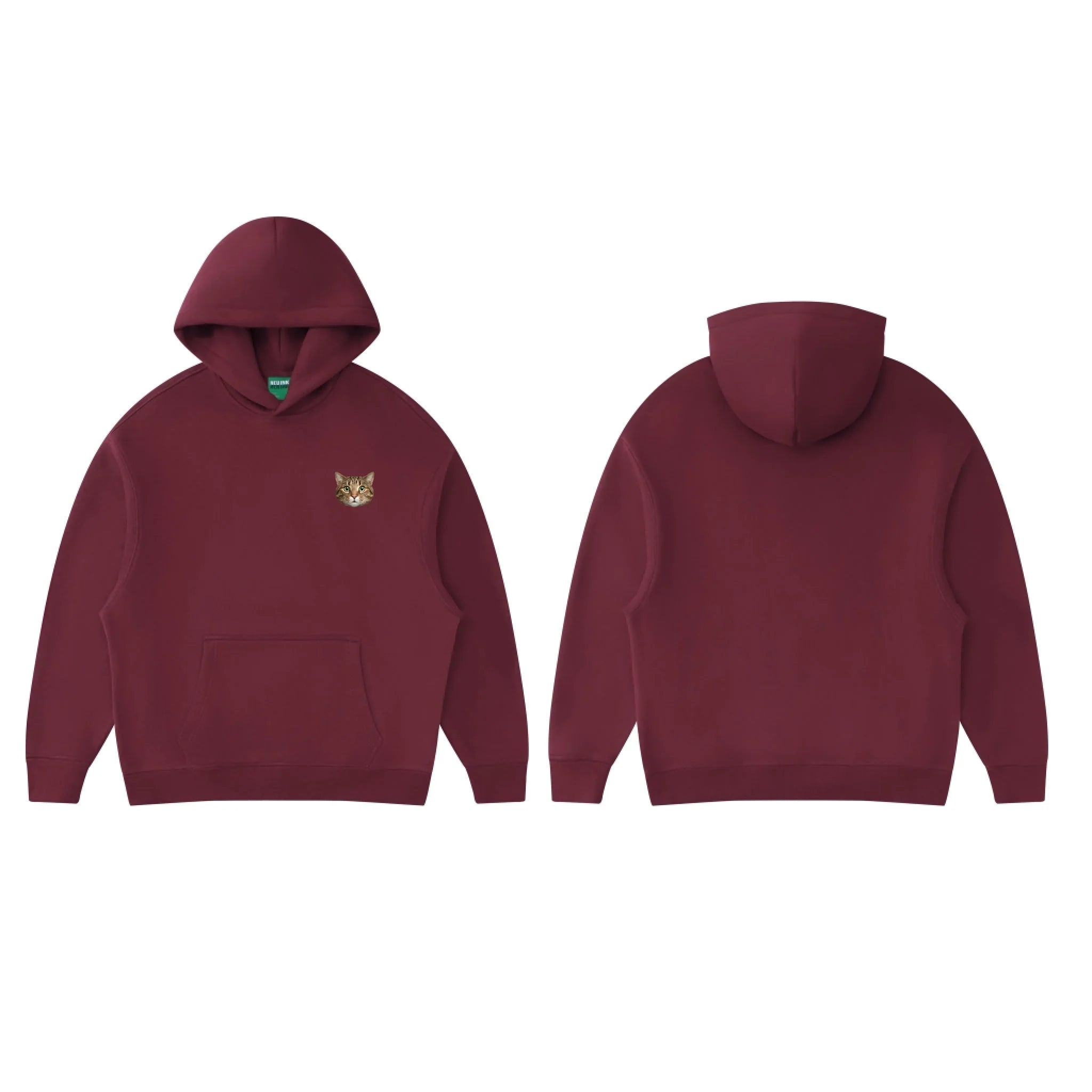 Wine Red_Essential Hoodie