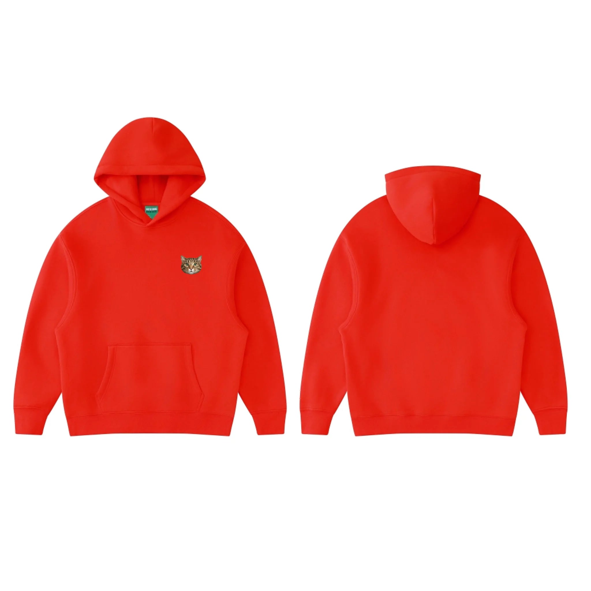 Red_Essential Hoodie