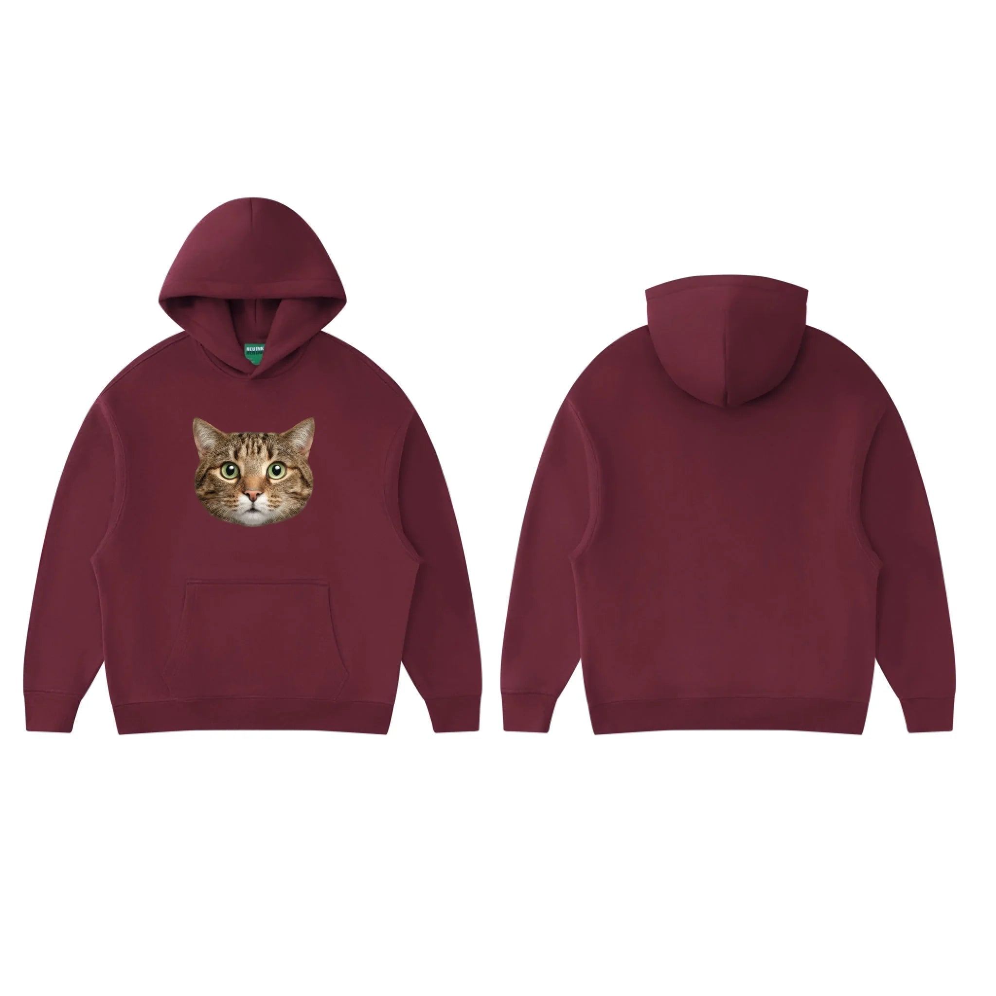 Wine Red_Essential Hoodie