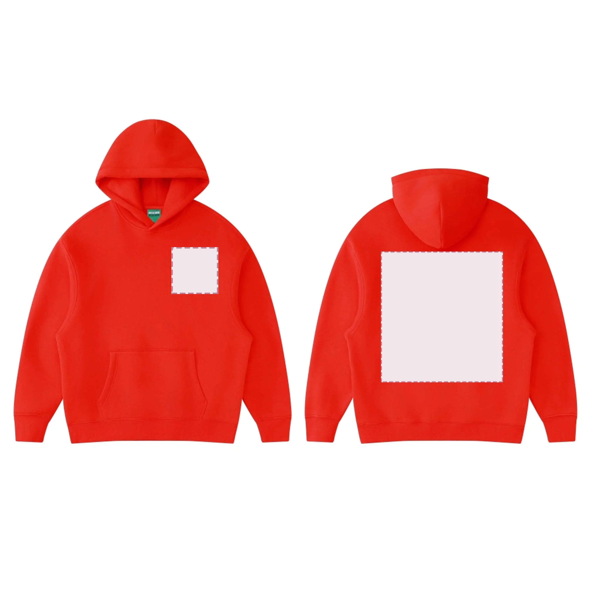 Red_Essential Hoodie