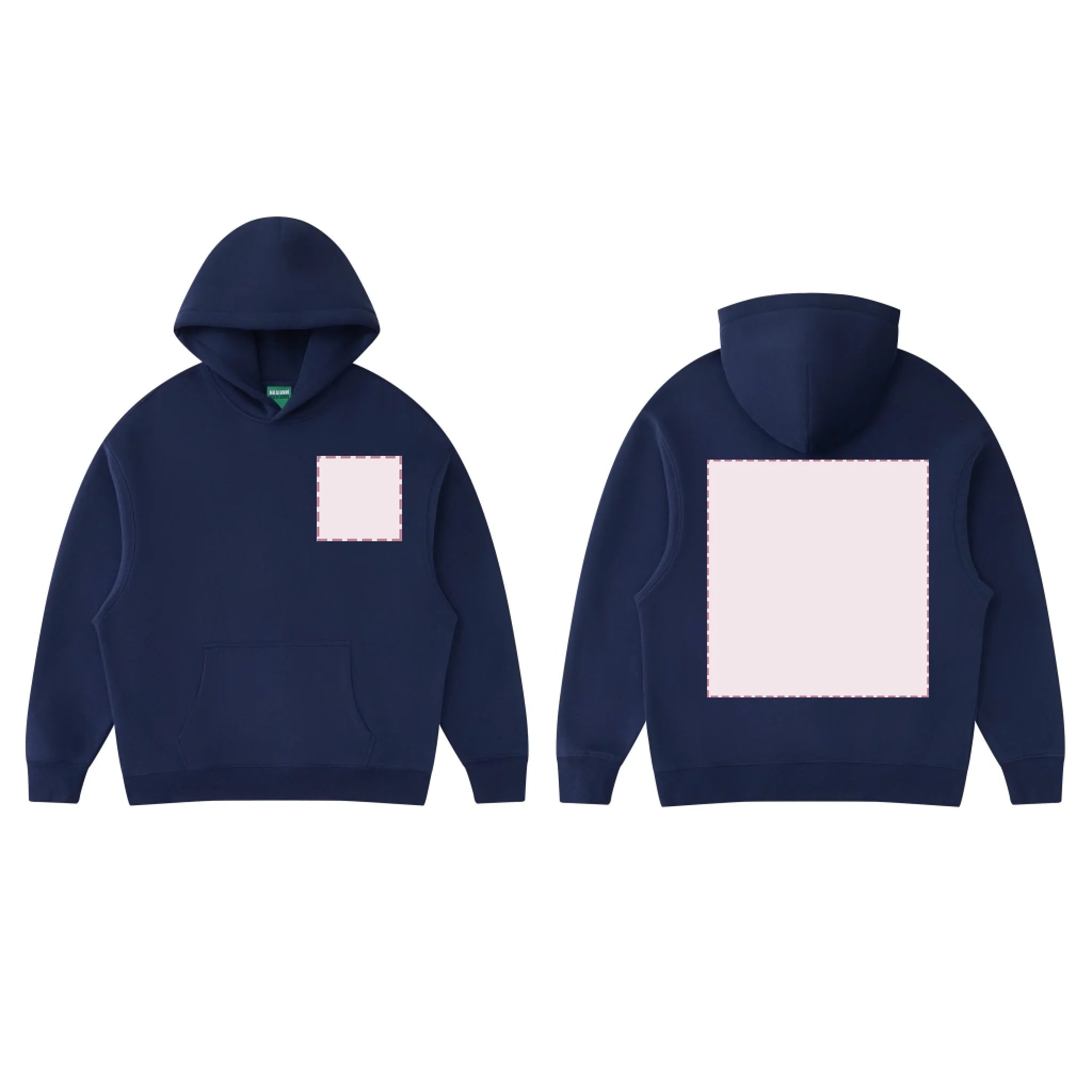 Navy_Essential Hoodie