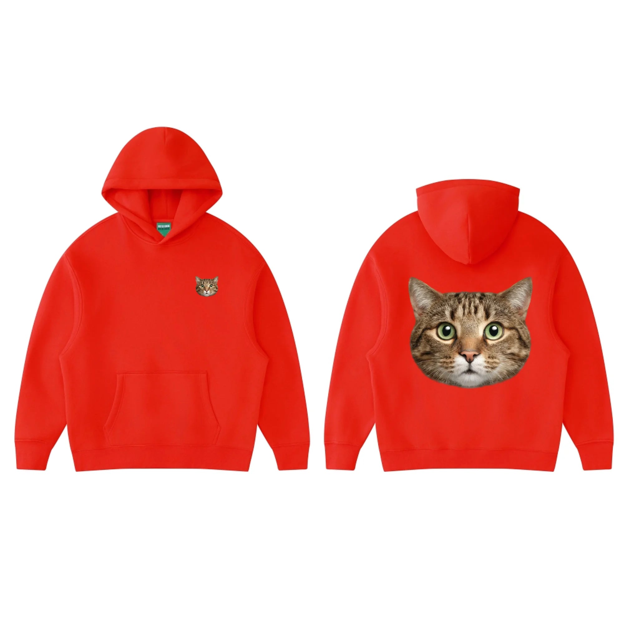 Red_Essential Hoodie