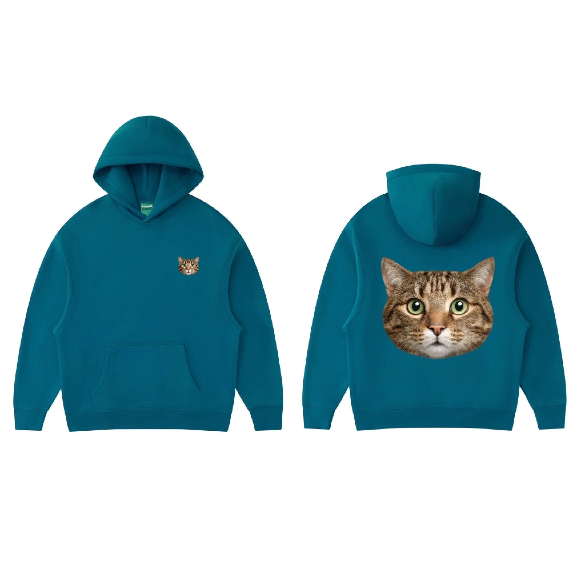 Cyan_Essential Hoodie
