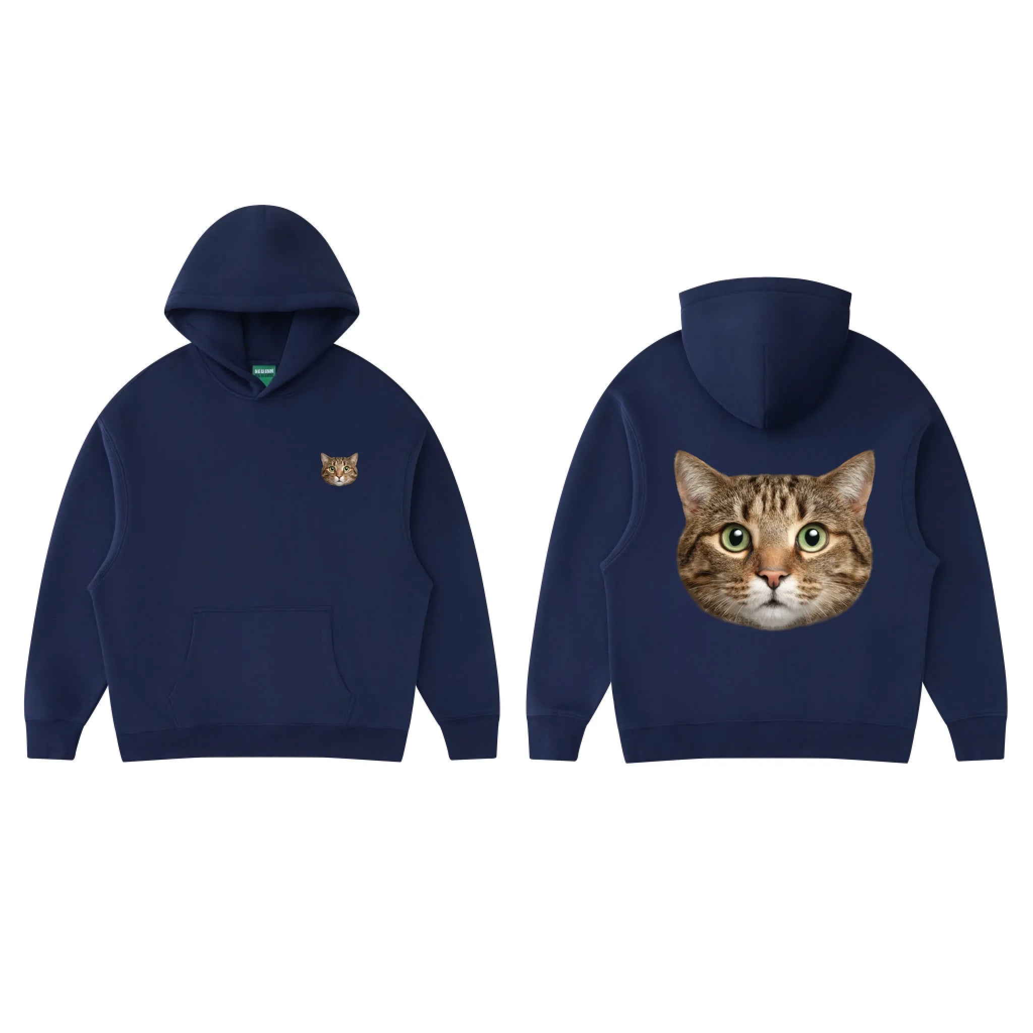 Navy_Essential Hoodie