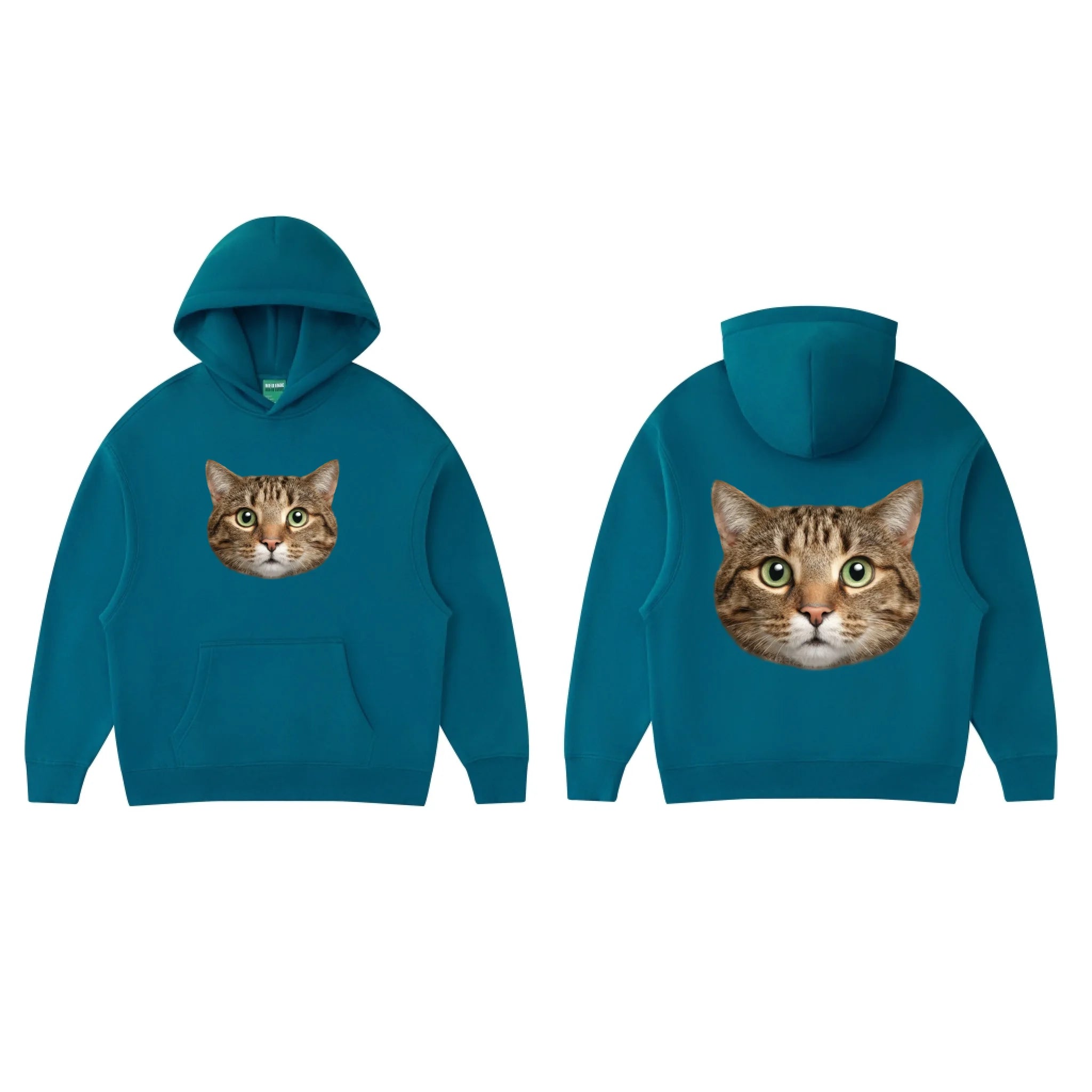 Cyan_Essential Hoodie