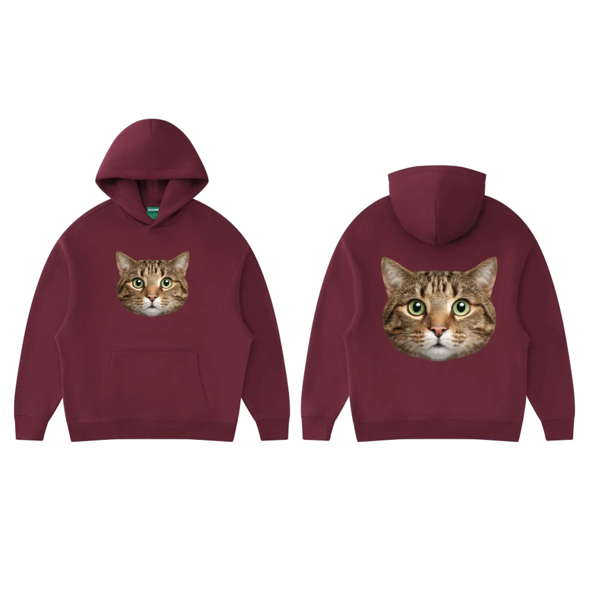 Wine Red_Essential Hoodie