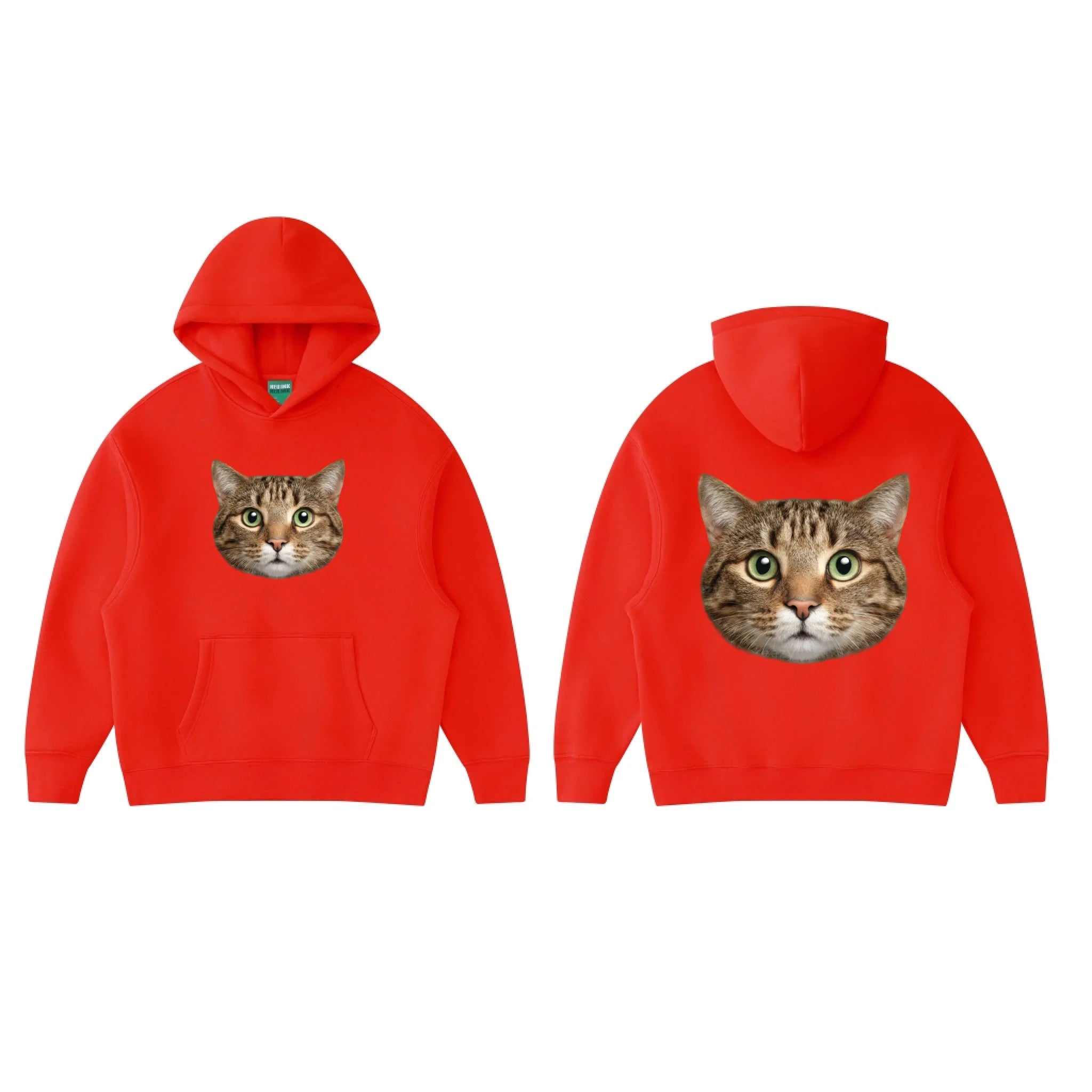 Red_Essential Hoodie