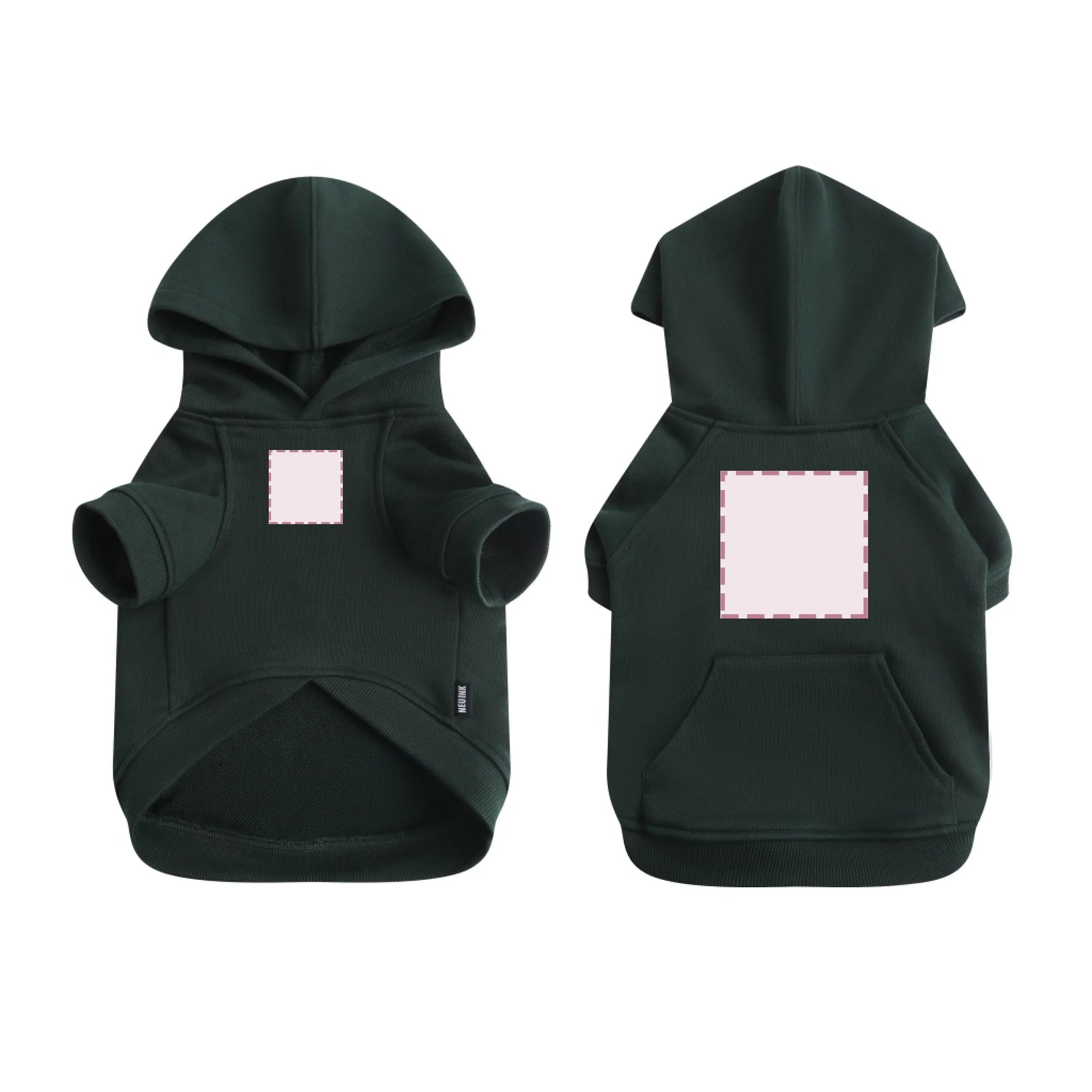 Essential Dog Hoodie_Jungle Green