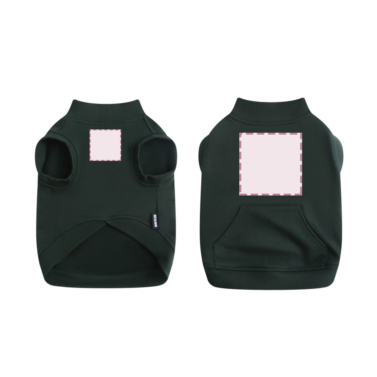 Essential Dog Sleeveless Sweat_Jungle Green
