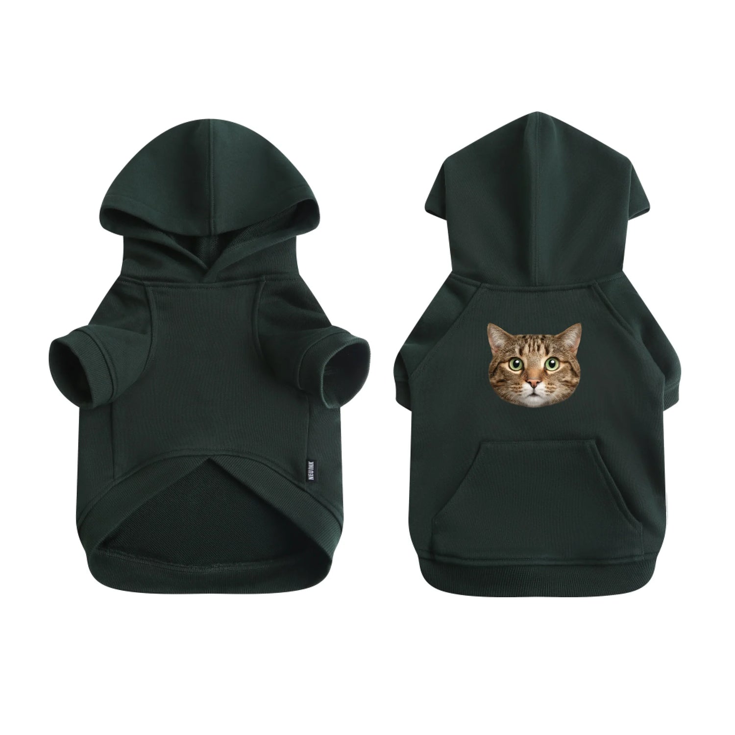 Essential Dog Hoodie_Jungle Green