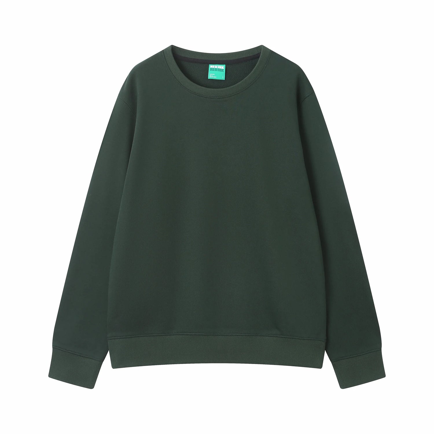 Custom Essential Crewneck Sweatshirt - Embroidered Centre Chest