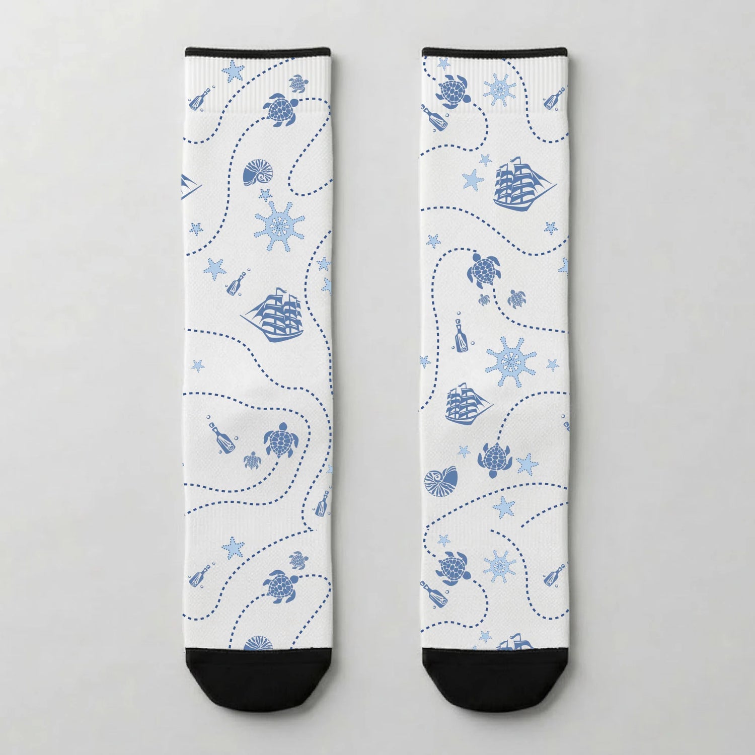Custom Nautical Series Socks