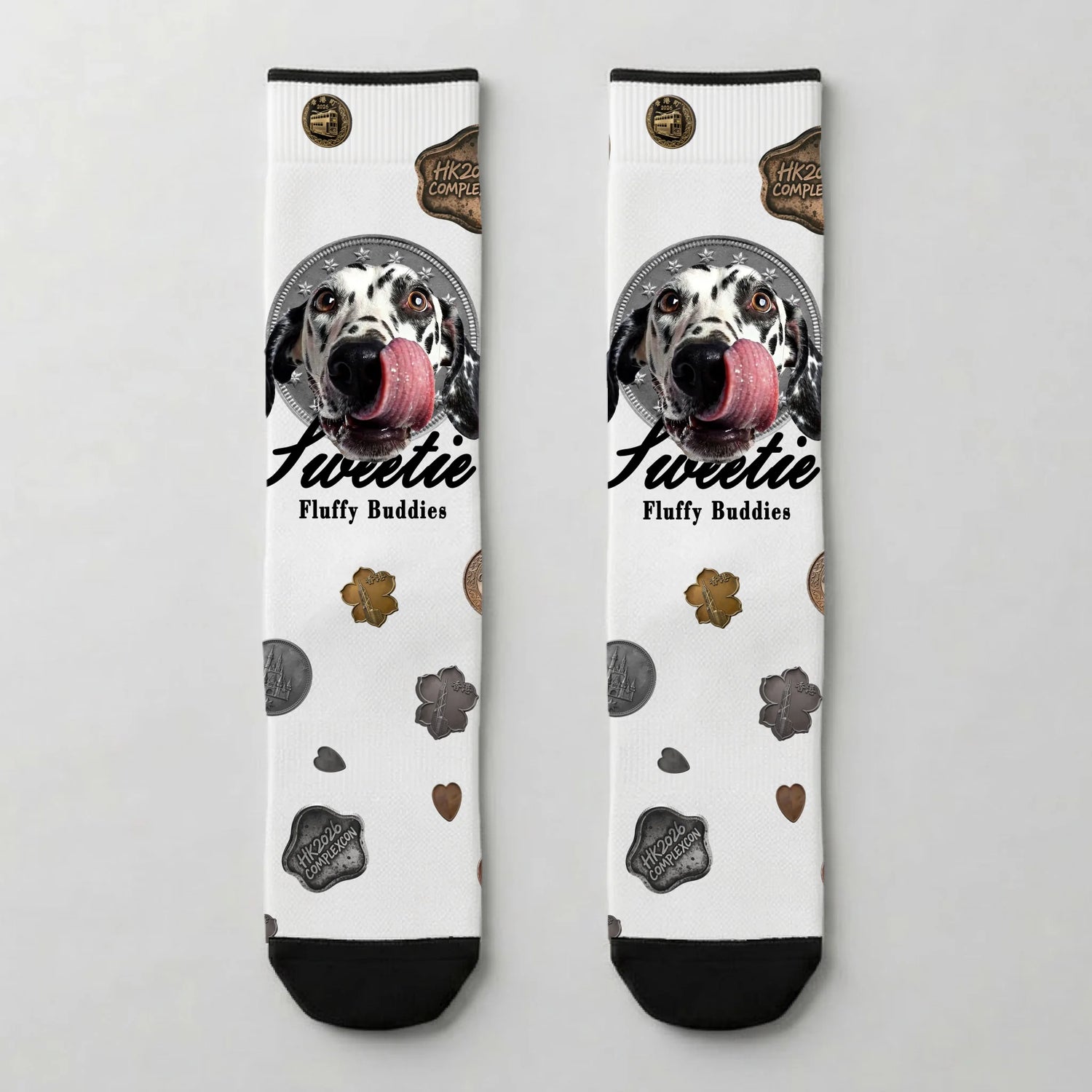 ComplexCon Custom Coin Socks