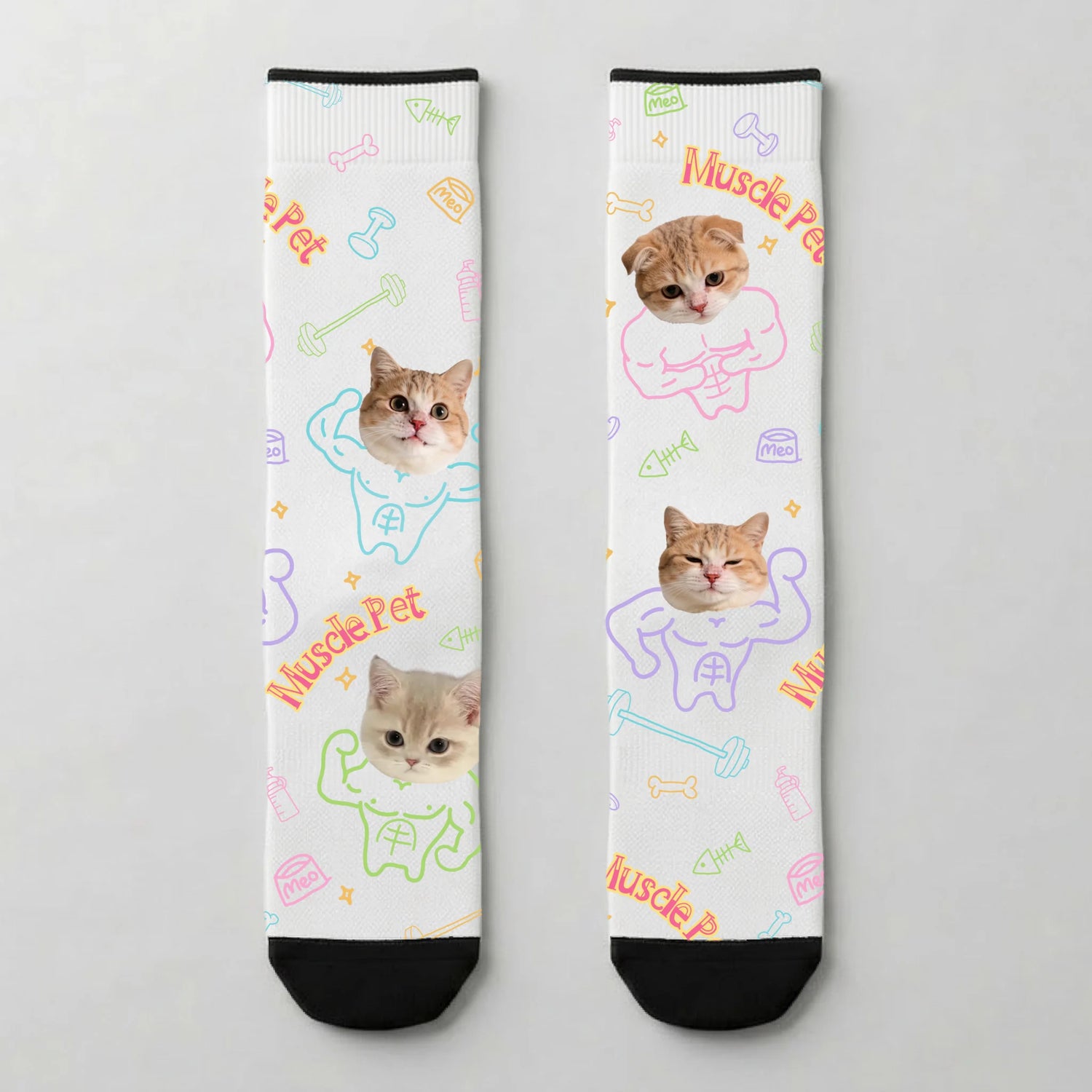 ComplexCon Custom Muscle Pet Socks