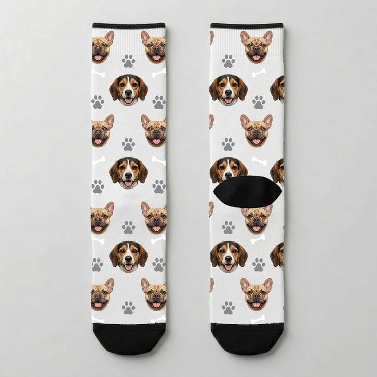 Custom Dog Socks