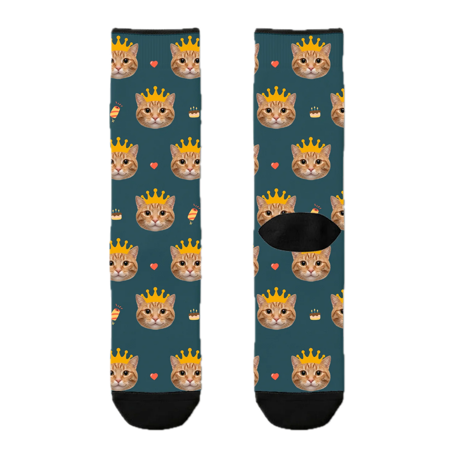 Custom Birthday Crown Socks