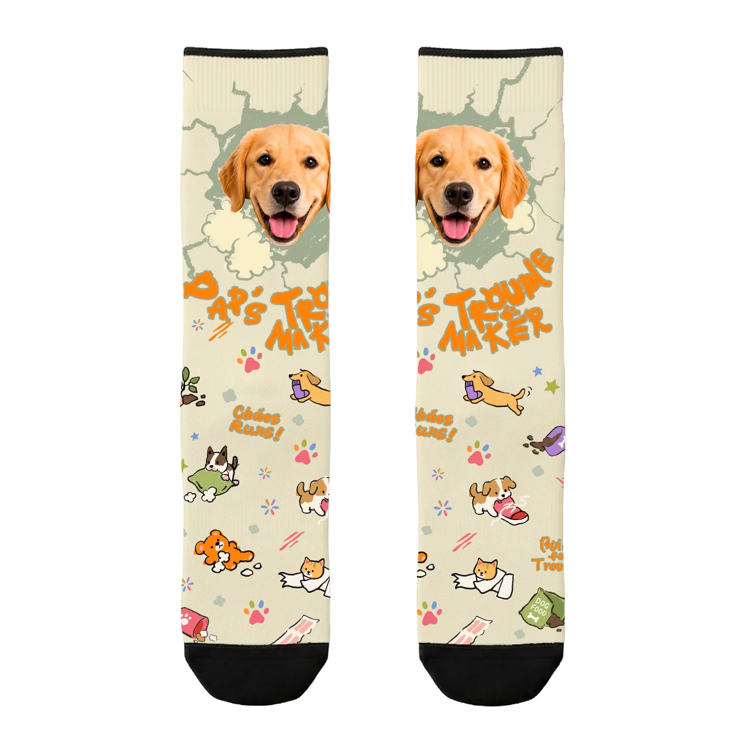 Custom Trouble Maker Socks