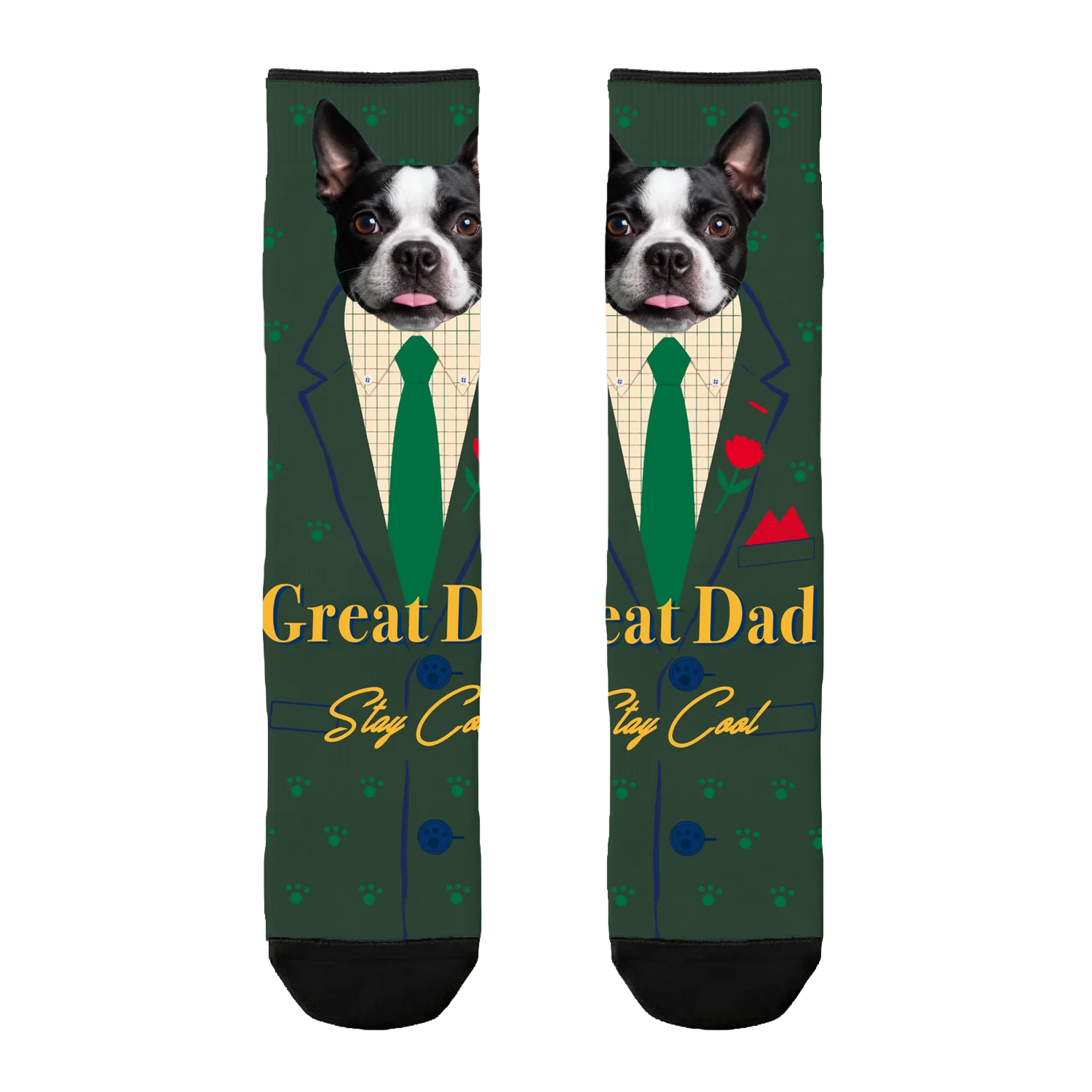 Custom Suit & Tie Socks