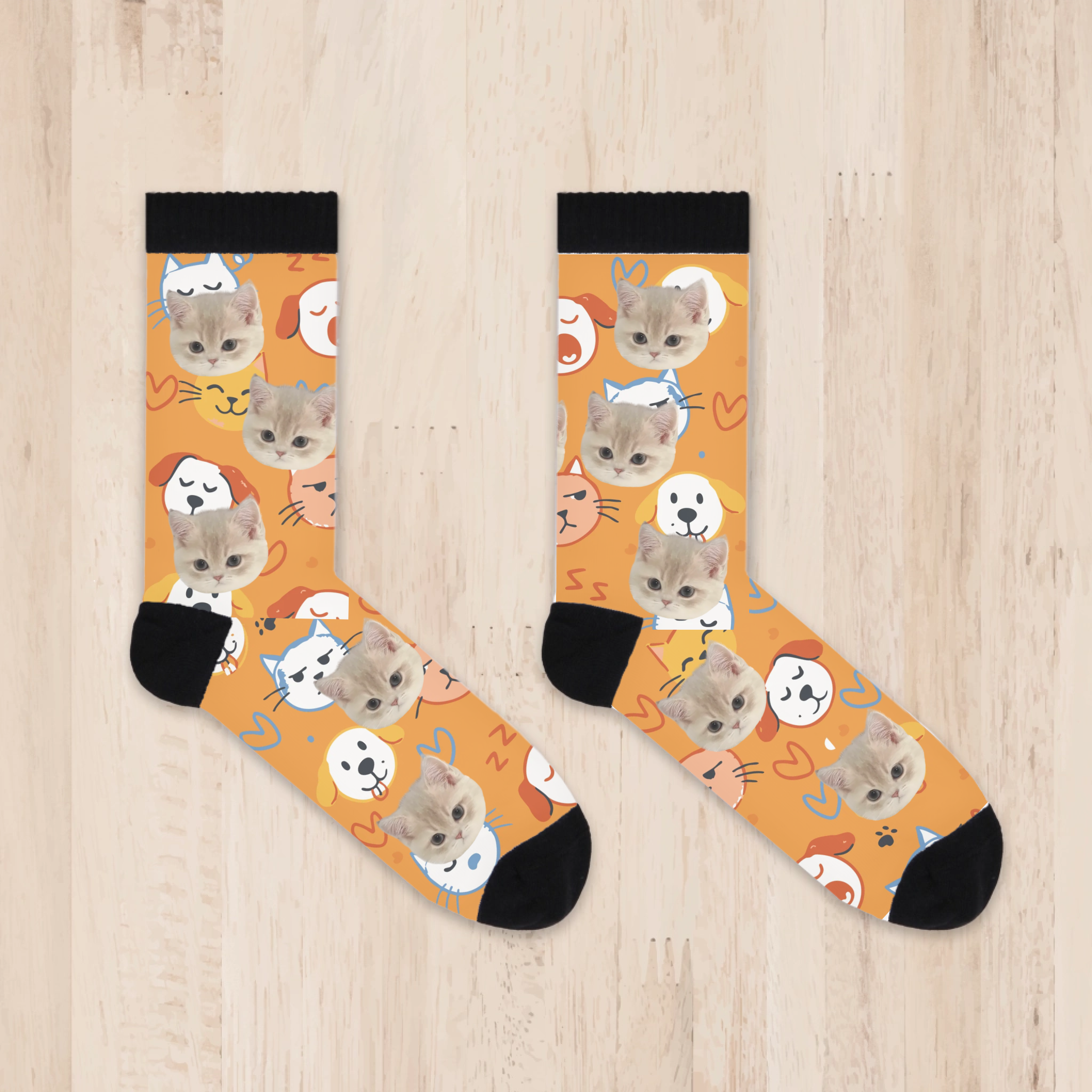 Custom Doodles Socks