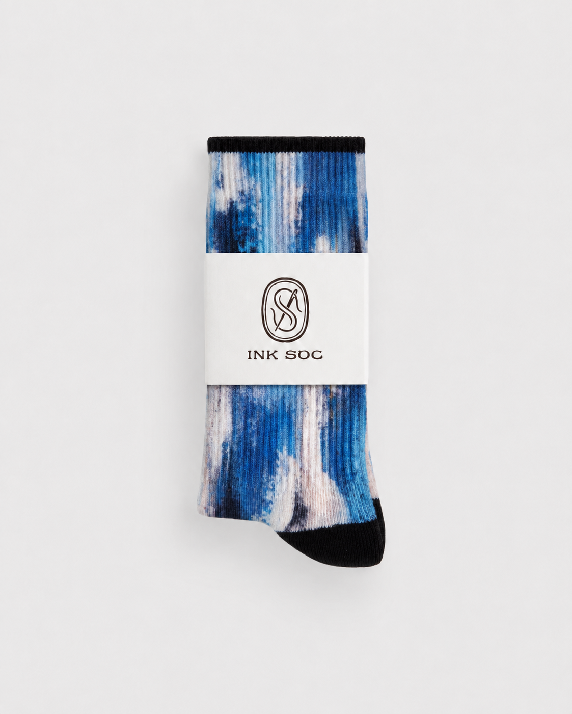 Indigo Drift Everyday Socks — Cobalt Mist