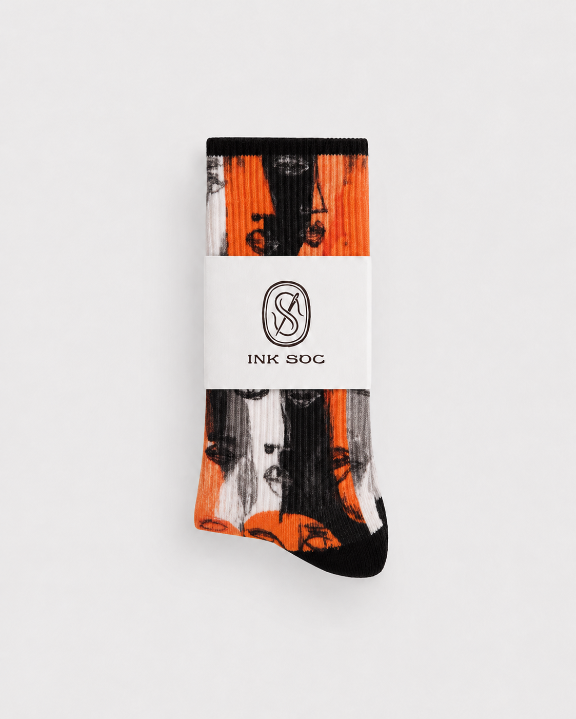 Line Muse Everyday Socks — Amber Noir