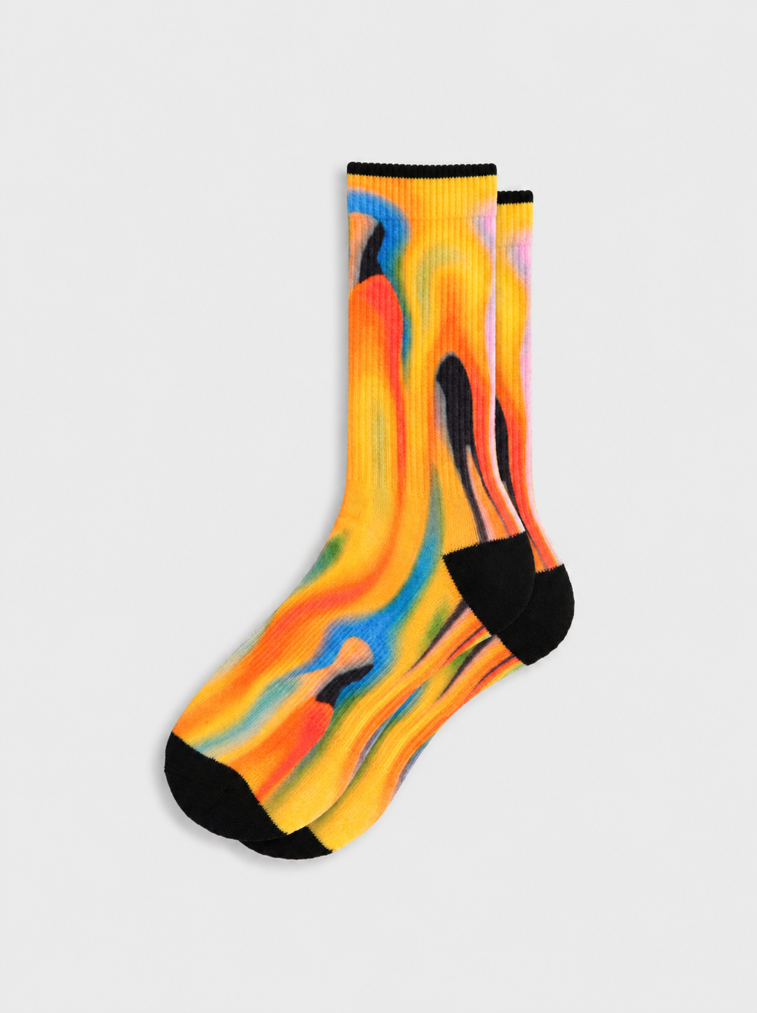 Liquid Mirage Everyday Socks — Solar Melt