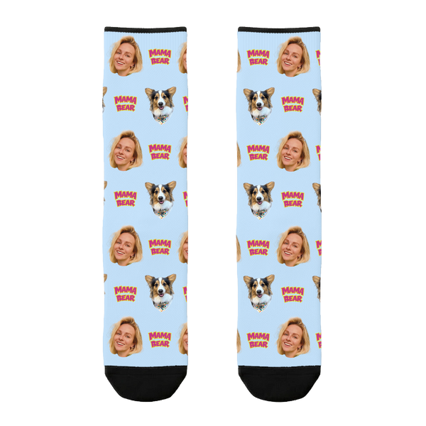 Custom Mama Bear Socks
