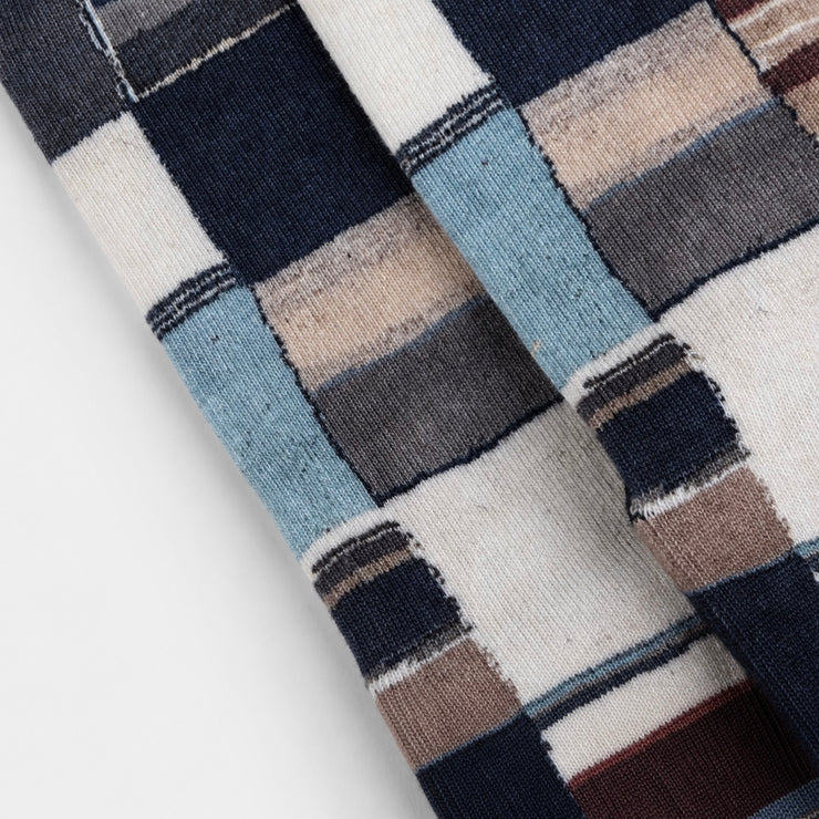 Patchwork Field Everyday Socks — Slate Earth