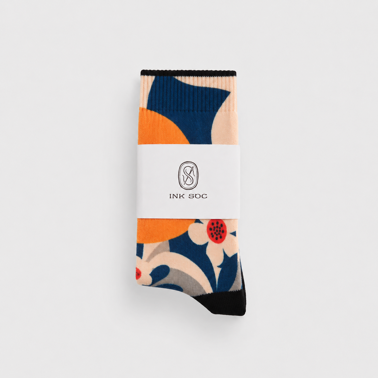Solar Folk Everyday Socks — Golden Clay