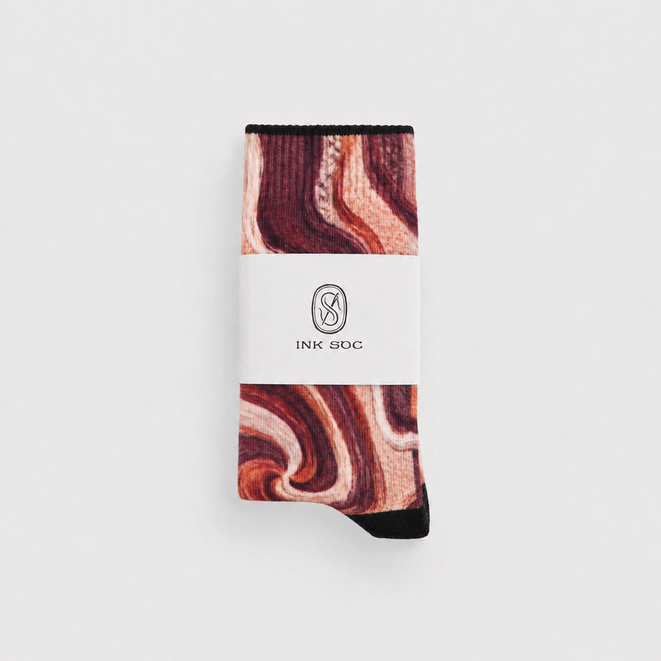 Terrain Flow Everyday Socks — Sandwood