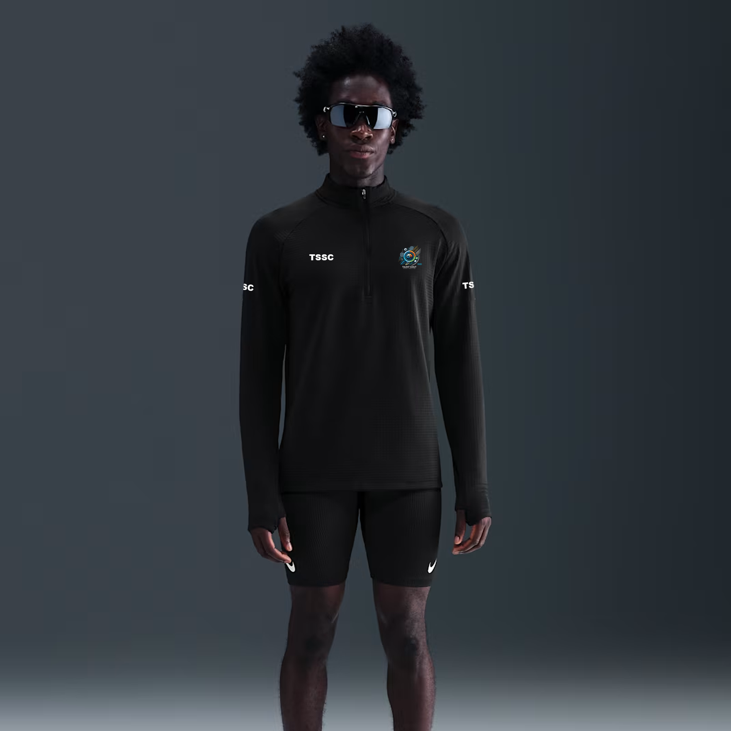 TSSC Half-Zip Long Sleeve Warm-up Shirt