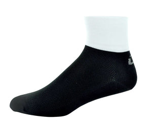 Customize your own pair of bike socks for your next ride!  Our bike socks is knitted with a super-fine Coolmax Core Spun yarn, and features a seamless toe, arch support, and reinforced heel and toe.