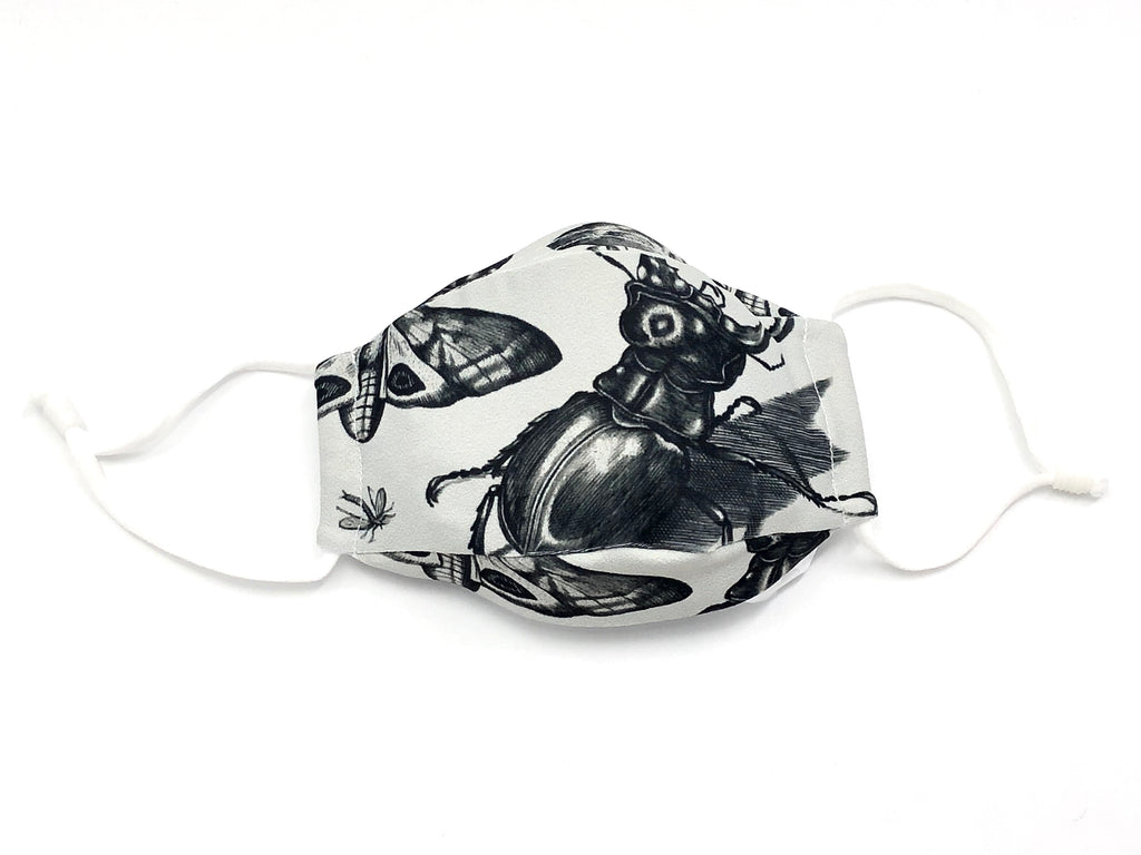 1 washable mask shell comes with 3 replaceable N95 comparable filters One N95 comparable filter may be used for 3-4 days; dispose of after each use Tight-knit polyester outer layer with anti-microbial treatment Inner cotton layer to keep skin dry and comfortable Fits your face with enough volume to breathe Flexible wire nose strip Comfortable, adjustable ear loop straps Protects the wearer from airborne and liquid particles