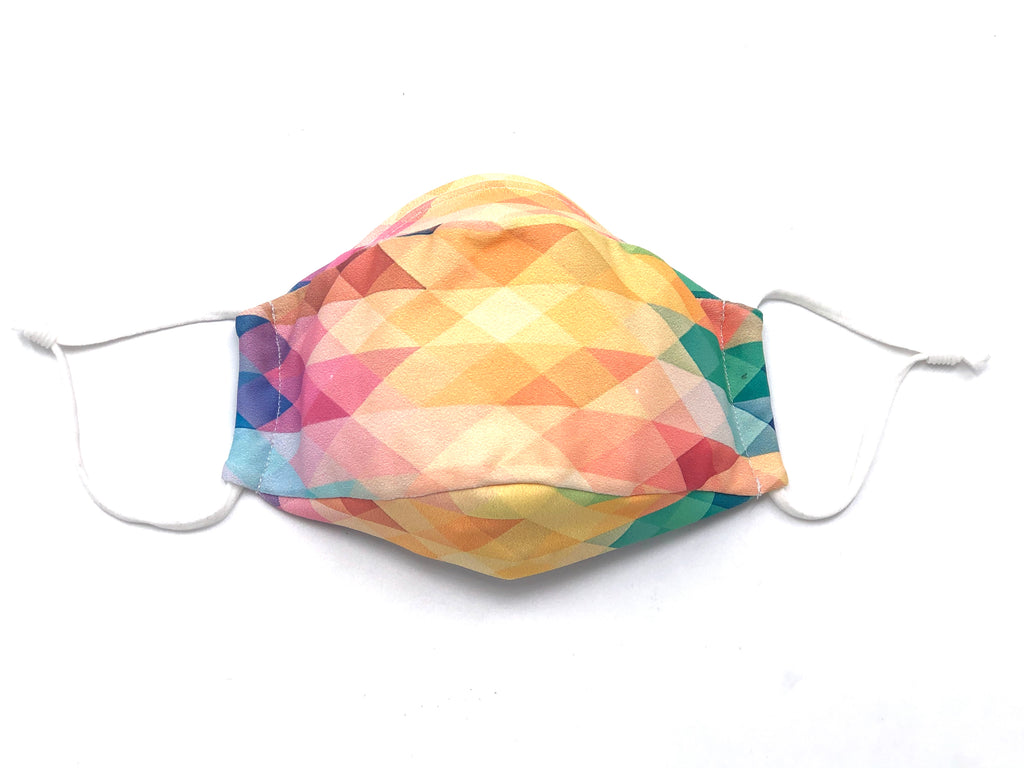 1 washable mask shell comes with 3 replaceable N95 comparable filters One N95 comparable filter may be used for 3-4 days; dispose of after each use Tight-knit polyester outer layer with anti-microbial treatment Inner cotton layer to keep skin dry and comfortable Fits your face with enough volume to breathe Flexible wire nose strip Comfortable, adjustable ear loop straps Protects the wearer from airborne and liquid particles