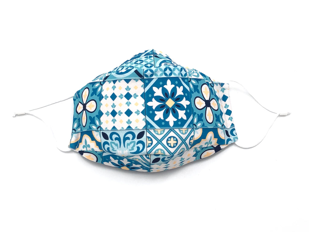 Azulejo or 'polished stone' is an ornamental art form found in Portuguese and Spanish painted ceramic tile work. They are typically found on the interior and exterior of palaces, homes, schools, and even subway stations.