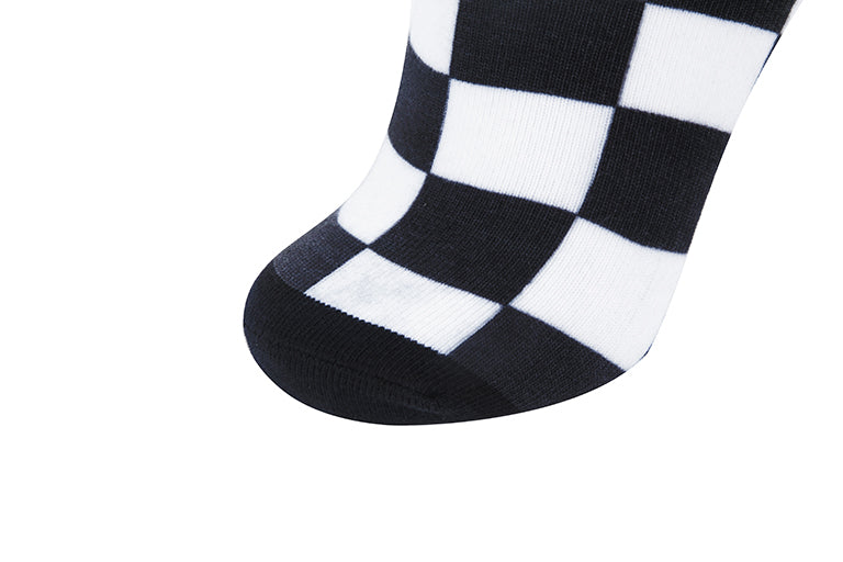 Checkers Printed Sock (2 Colors)