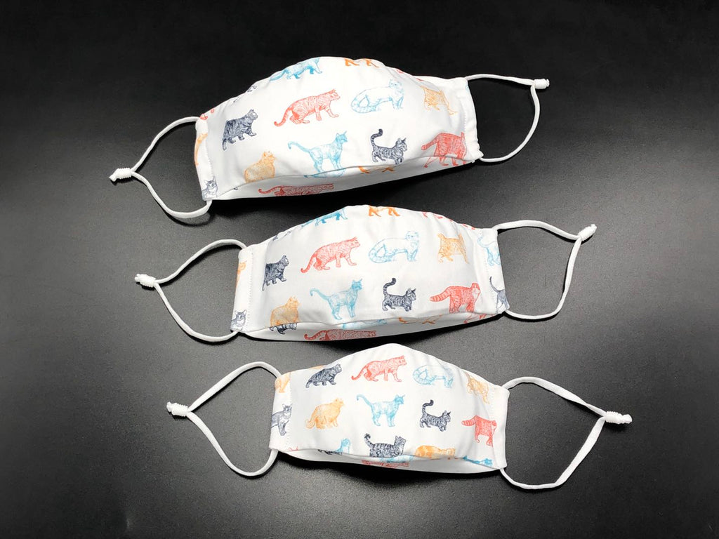 1 washable mask shell comes with 3 replaceable N95 comparable filters One N95 comparable filter may be used for 3-4 days; dispose of after each use Tight-knit polyester outer layer with anti-microbial treatment Inner cotton layer to keep skin dry and comfortable Fits your face with enough volume to breathe Flexible wire nose strip Comfortable, adjustable ear loop straps Protects the wearer from airborne and liquid particles