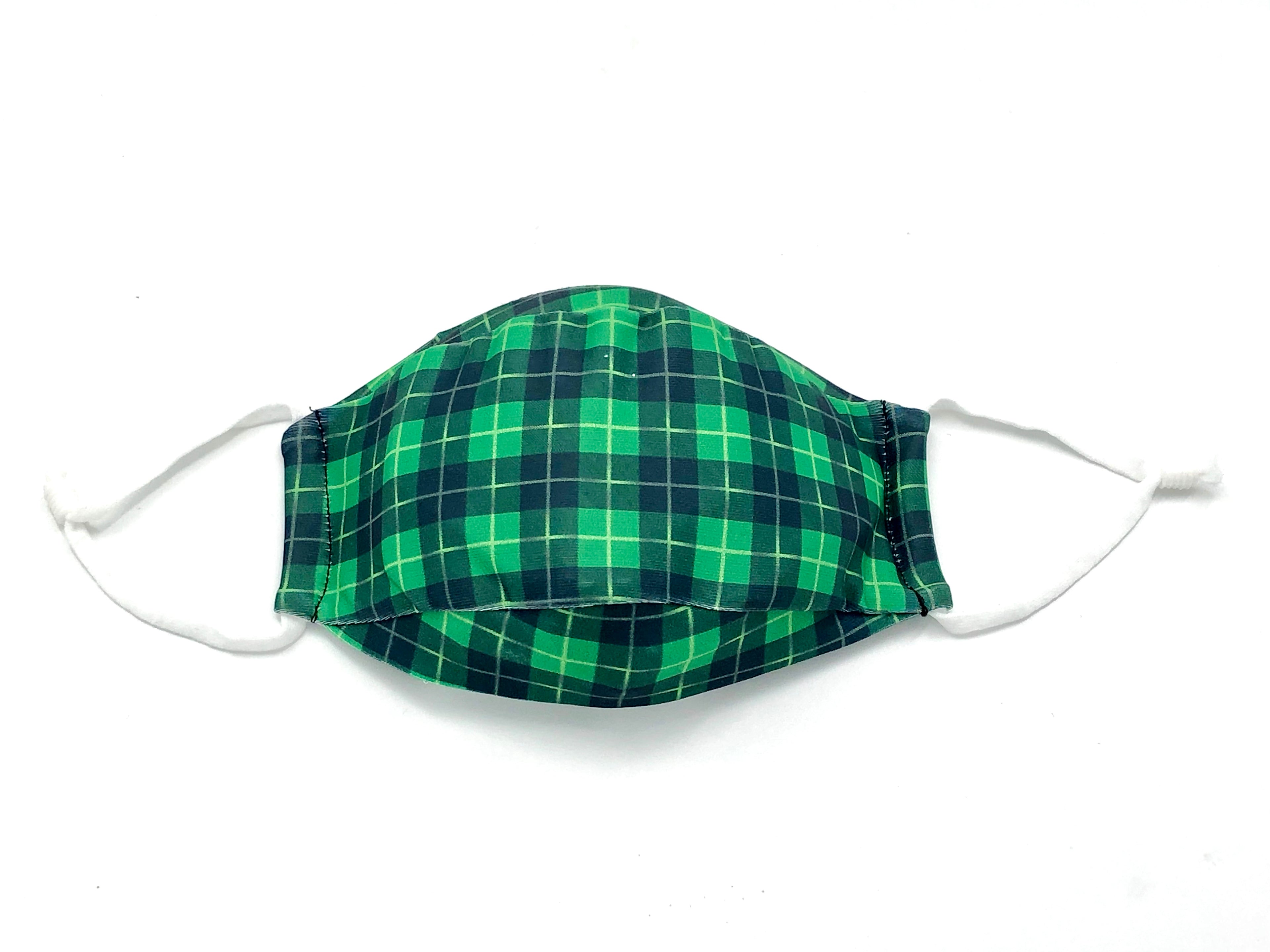 Clover Plaid Mask
