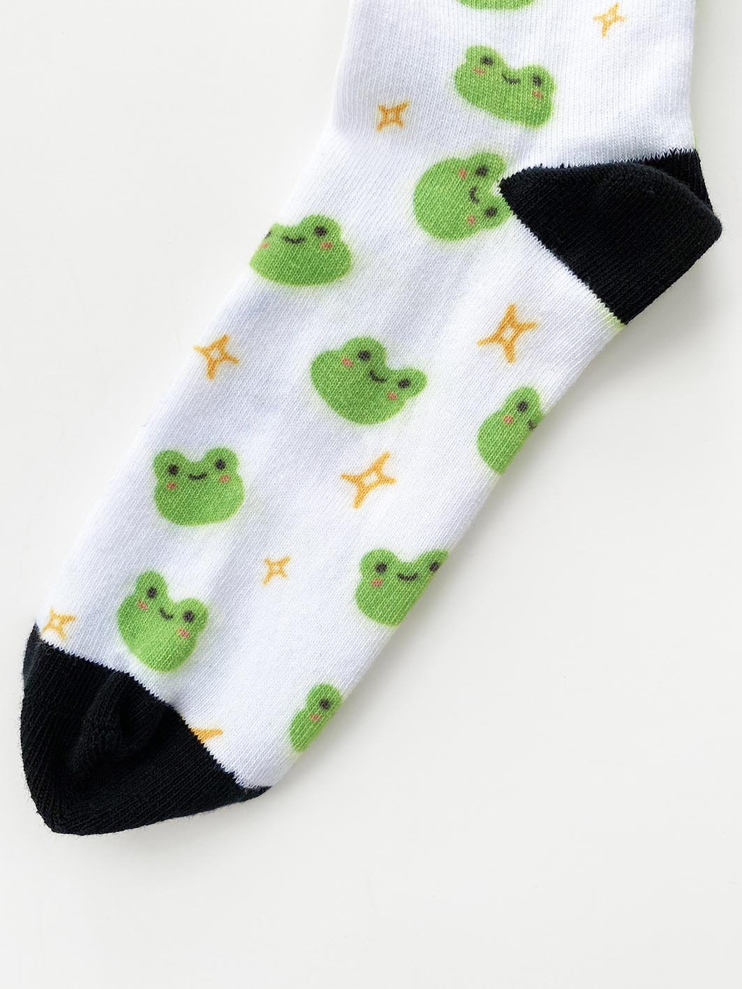 Frog Pattern Printed Sock