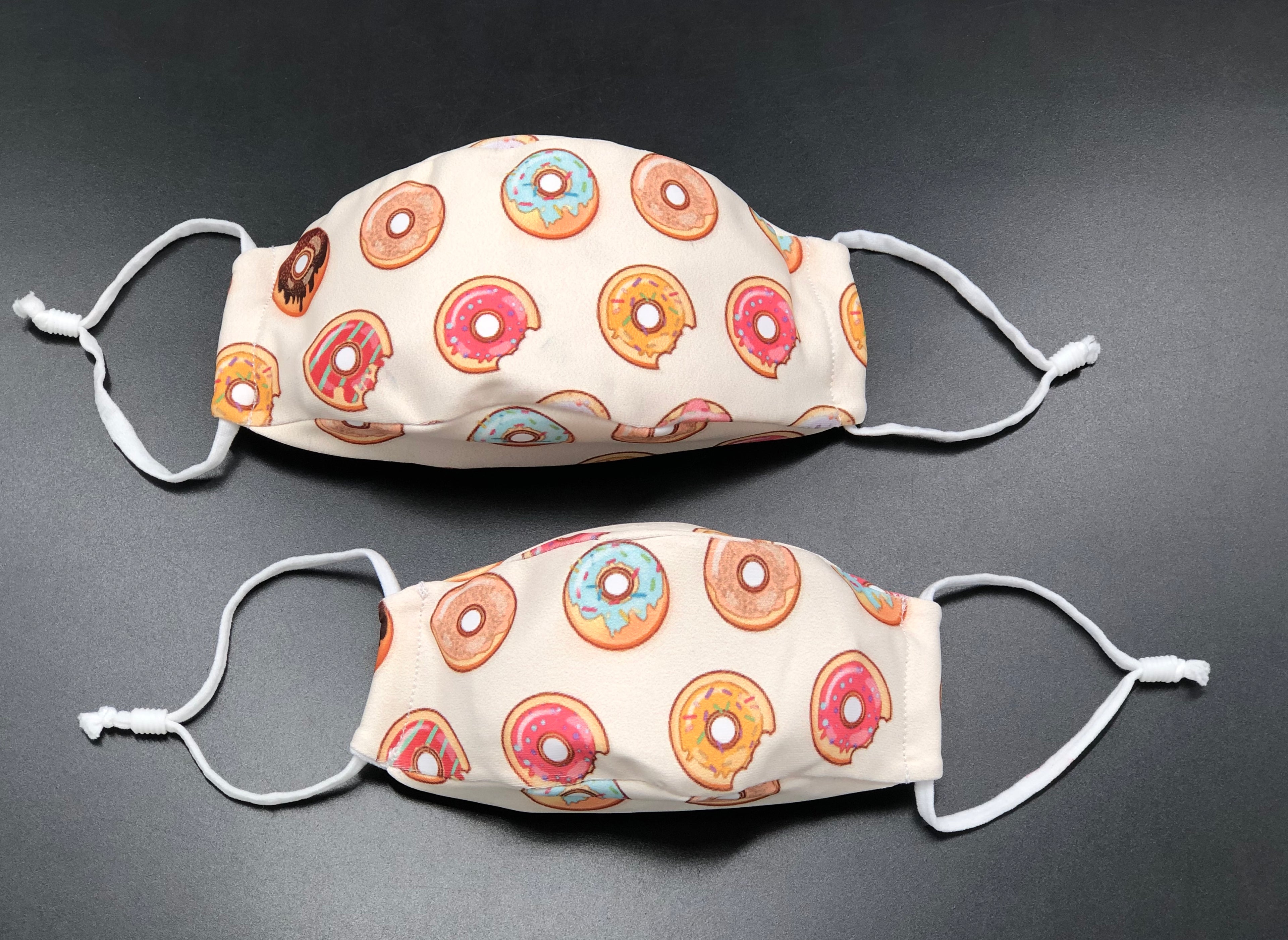 1 washable mask shell comes with 3 replaceable N95 comparable filters One N95 comparable filter may be used for 3-4 days; dispose of after each use Tight-knit polyester outer layer with anti-microbial treatment Inner cotton layer to keep skin dry and comfortable Fits your face with enough volume to breathe Flexible wire nose strip Comfortable, adjustable ear loop straps Protects the wearer from airborne and liquid particles