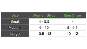 InkSoc Size Chart