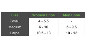 InkSoc Size Chart