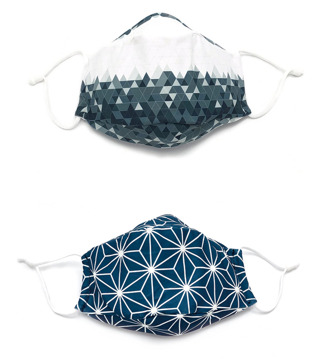Geometric Mask 2 Pack
